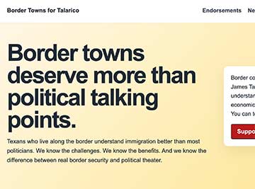 Border Towns for Talarico sample page